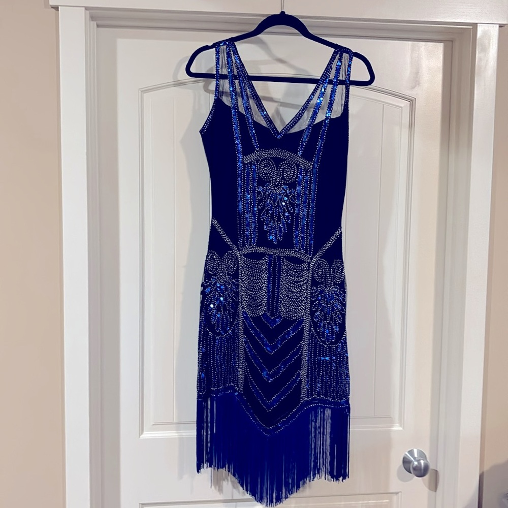 NWT Unique Vintage Roaring ‘20s Flapper Dress Small - Picture 3 of 5